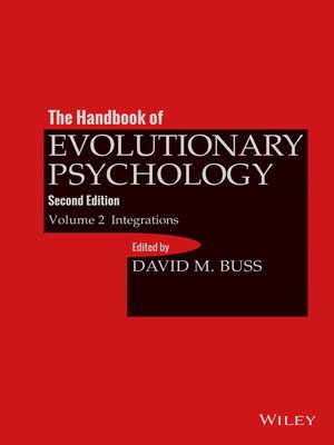 cover image of The Handbook of Evolutionary Psychology, Volume 2